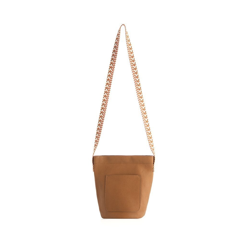 Atlas Bucket Bag Saddle Spruce Interiors Gifts